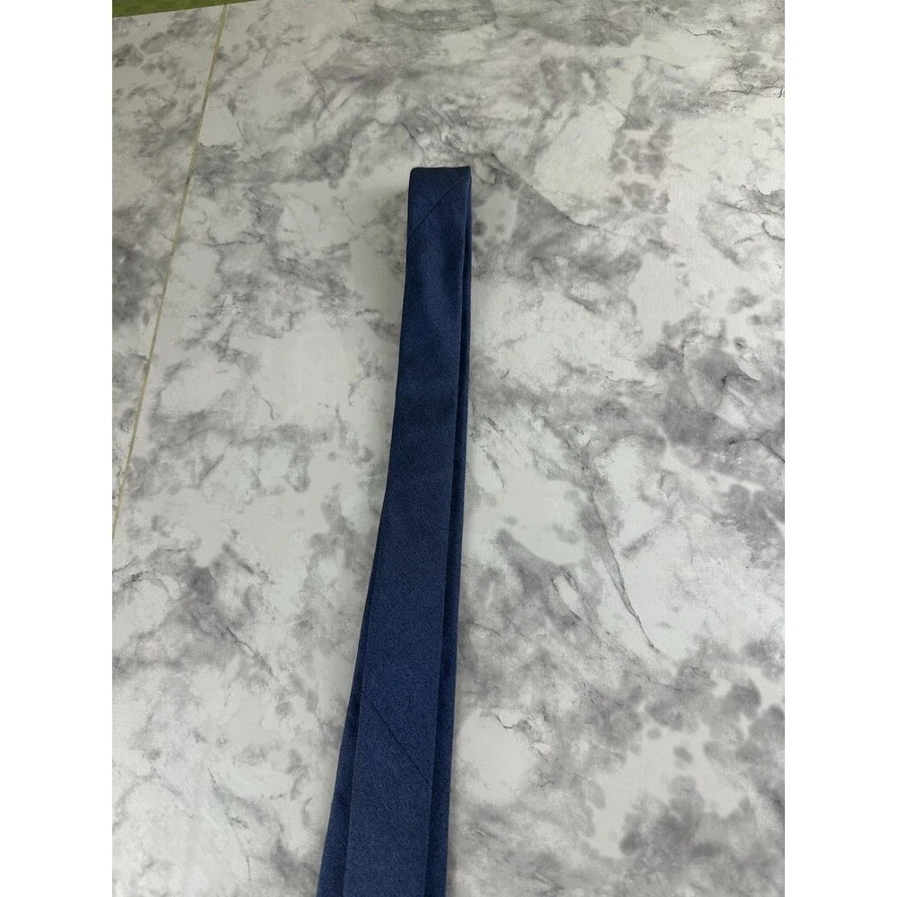 Club Monaco New York Clip On Neck Tie Navy Blue One Size